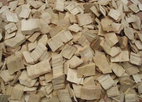 切成片的木材